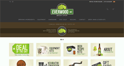 Desktop Screenshot of everwoodavebrewshop.com